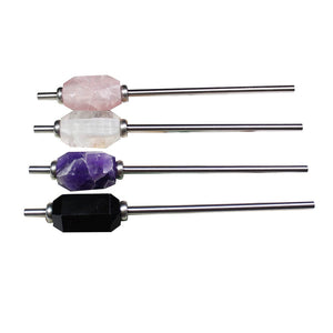 Crystal Gemstone Reusable Drinking drinking Straw