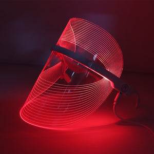 Red Light Therapy Mask - Hydrating Skincare Method for an At-Home Facial - Strengthen the Crystallinity of Water in your Collagen